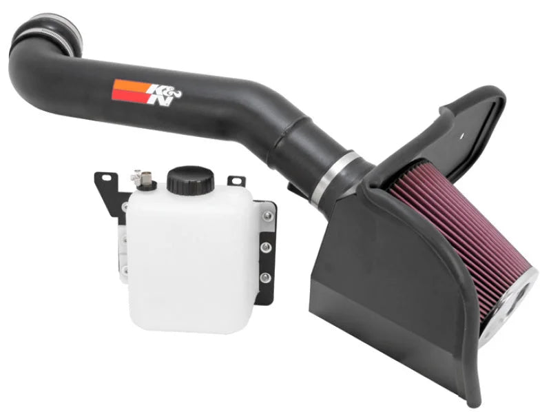 K&N 10-12 Ford F150 SVT Raptor 6.2L V8 High Flow Performance Intake Kit - Main Product View