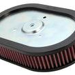 Load image into Gallery viewer, K&amp;N 10-12 Harley Davidson FLHXSE/FLSTSE / 11-12 FLHTCUSE / 11 FLTRUSE Replacement Air Filter - Side View