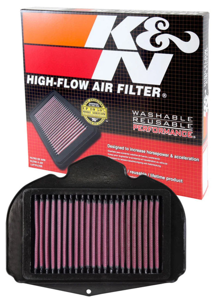 K&N 10-13 Yamaha XT1200Z Super Tenere Replacement Air Filter - Side View