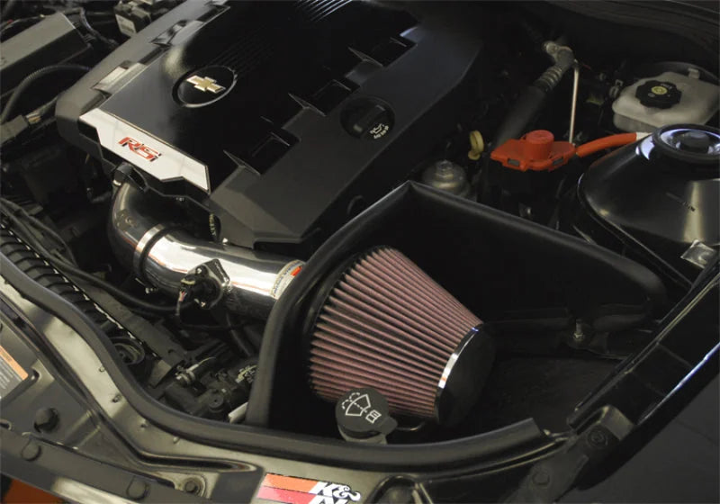 K&N 10 Camaro 3.6L V6 Typhoon Intake - Back View