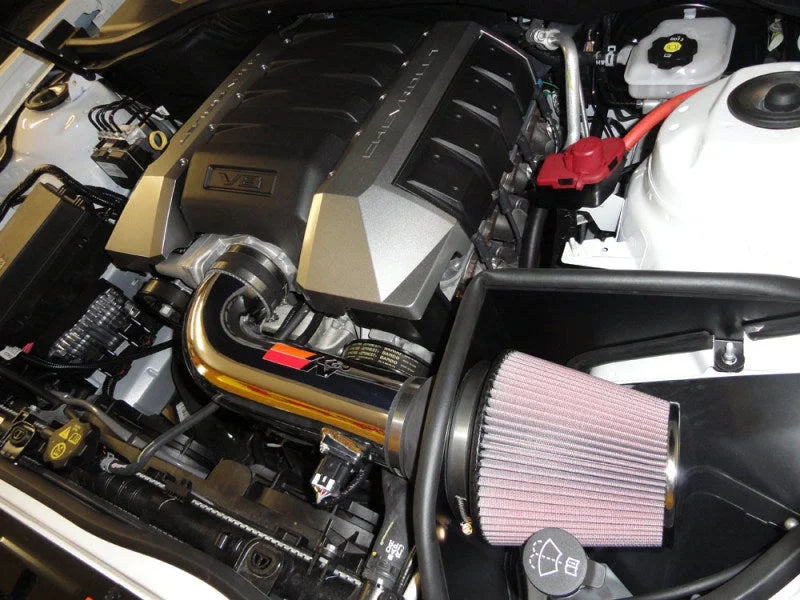 K&N 10 Camaro 6.2L V8 Polished Typhoon Short Ram Intake - Additional View 5