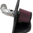 Load image into Gallery viewer, K&amp;N 10 Mazdaspeed3 L4-2.3L Silver Typhoon Short Ram Intake - Main Product View