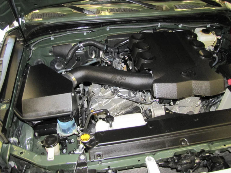 K&N 10 Toyota FJ Cruiser 4 Runner 4.0L-V6 AirCharger Performance Intake - Side View