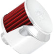 Load image into Gallery viewer, K&amp;N 1.00in Flange ID x 3in OD x 2.5in Height Vent Filter - Main Product View