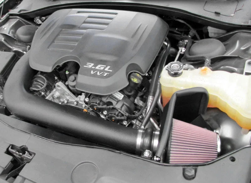 K&N 11-12 Dodge Challenger/Charger / 11-12 Chrysler 300 3.6L V6 AirCharger Performance Intake - Additional View 5