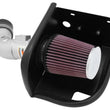 Load image into Gallery viewer, K&amp;N 11-12 Ford Fiesta 1.6L L4 Silver Typhoon Performance Intake - Main Product View