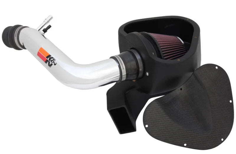 K&N 11-12 Ford Mustang 3.7L V6 Typhoon Cold Air Intake - Main Product View
