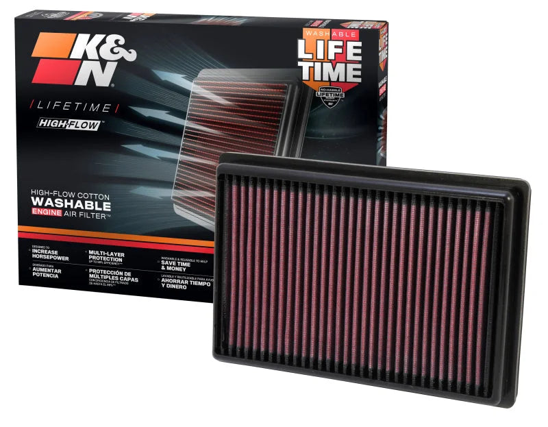 K&N 11-13 Chevrolet Aveo 1.2L/1.3L/1.4L/1.6L / 12-13 Sonic 1.4L/1.8L Replacement Air Filter - Additional View 6