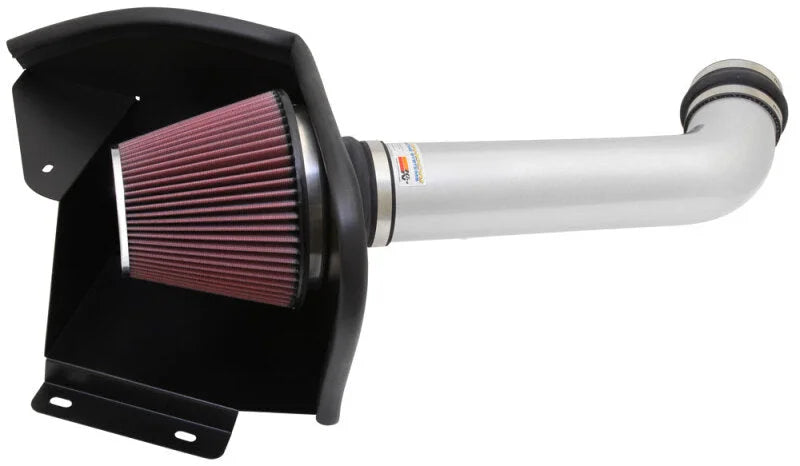 K&N 11-13 Dodge Avenger 3.6L V6 Silver Typhoon Intake - Main Product View