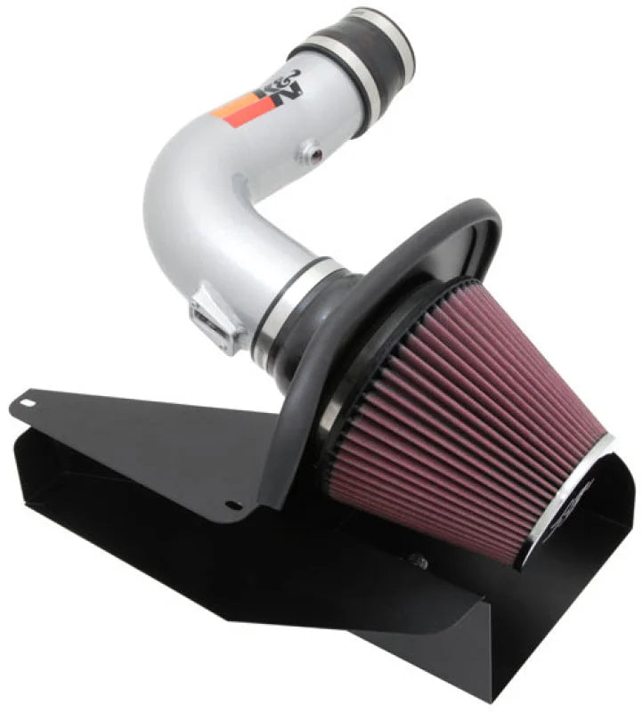 K&N 11-13 Ford Edge 3.5/3.7L-V6 Silver High Flow Performance Kit - Main Product View