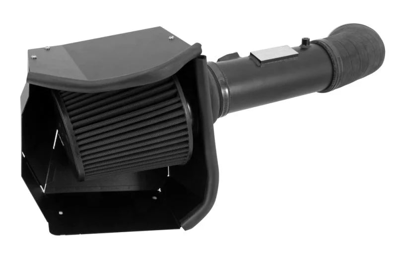 K&N 11-13 Ford F250/F350/F450/F550 Super Duty 6.7L V8 DSL Black Performance Intake Kit - Main Product View