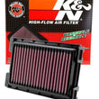 Load image into Gallery viewer, K&amp;N 11-13 Honda CBR250R 249 Replacement Air Filter - Side View