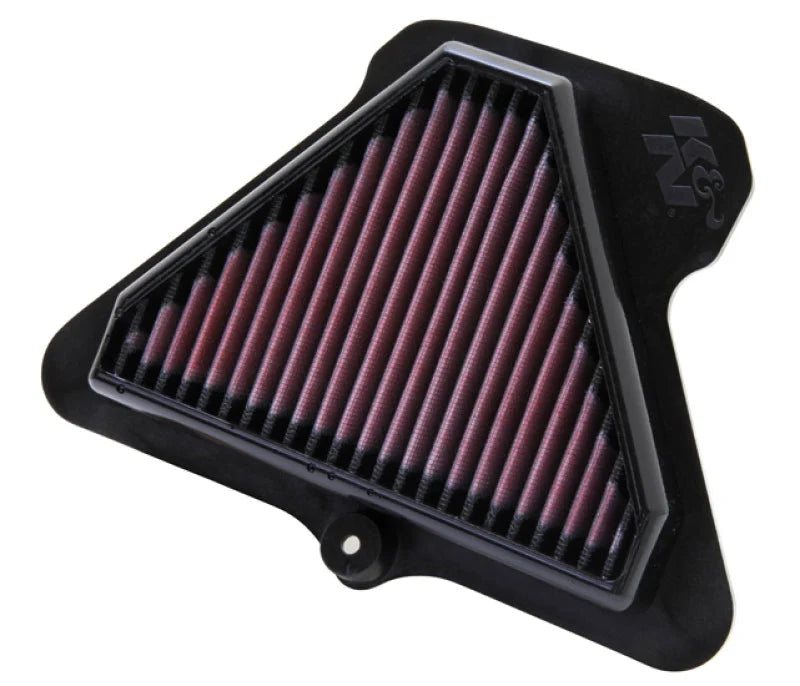 K&N 11-13 Kawasaki ZX10R Ninja Replacement Air Filter - Side View
