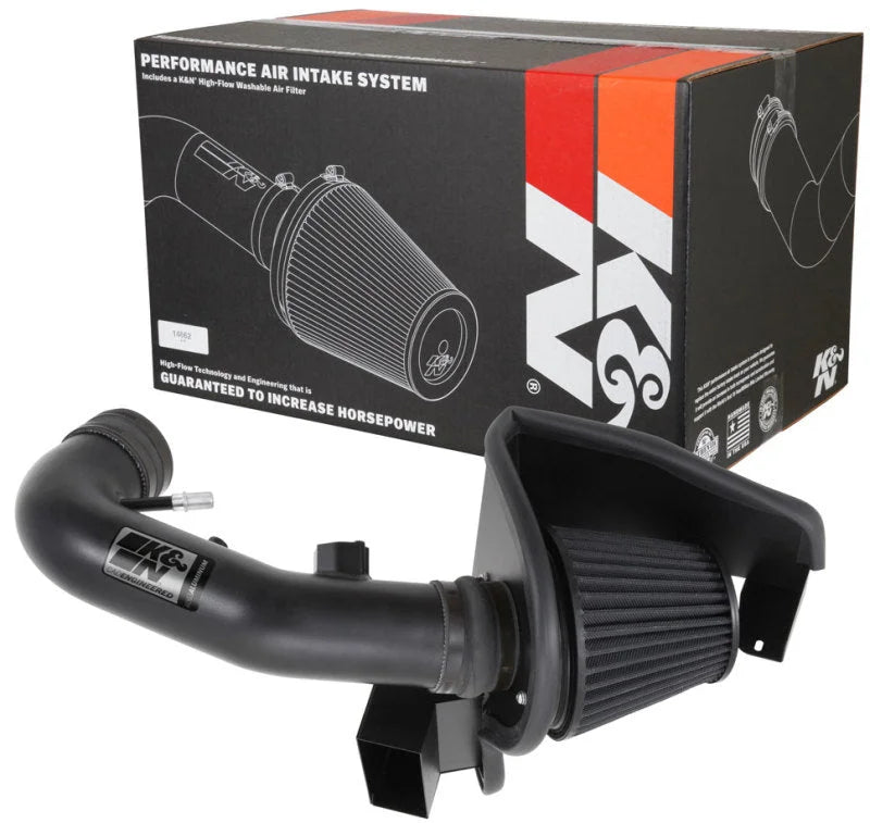 K&N 11-14 Ford Mustang GT 5.0L V8 Black Performance Intake Kit - Additional View 11