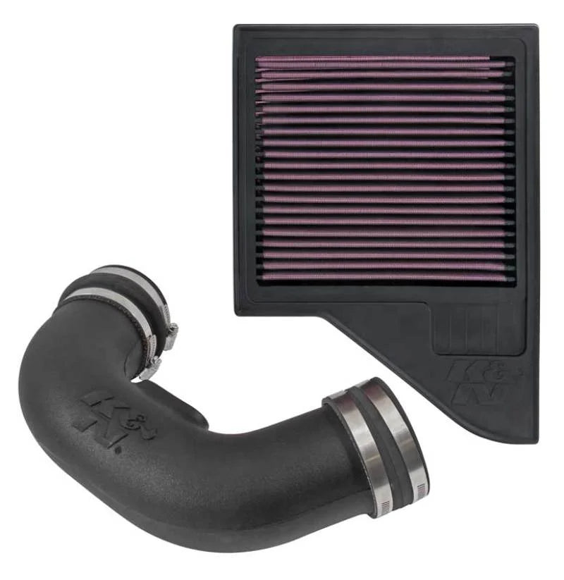 K&N 11-14 Ford Mustang GT 5.0L V8 Performance Intake Kit - Main Product View