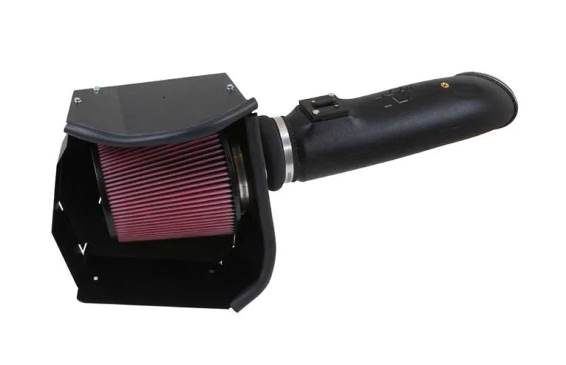 K&N 11-15 Ford Super Duty 6.7L V8 Performance Intake Kit - Back View
