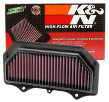 Load image into Gallery viewer, K&amp;N 11-15 Suzuki GSXR600/GSXR750 Replacement Air Filter - Side View