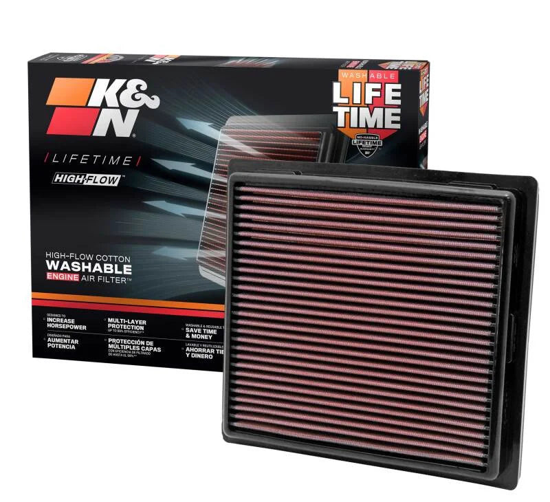 K&N 11 Jeep Grand Cherokee / 11 Dodge Durango Replacement Panel Air Filter - Additional View 13