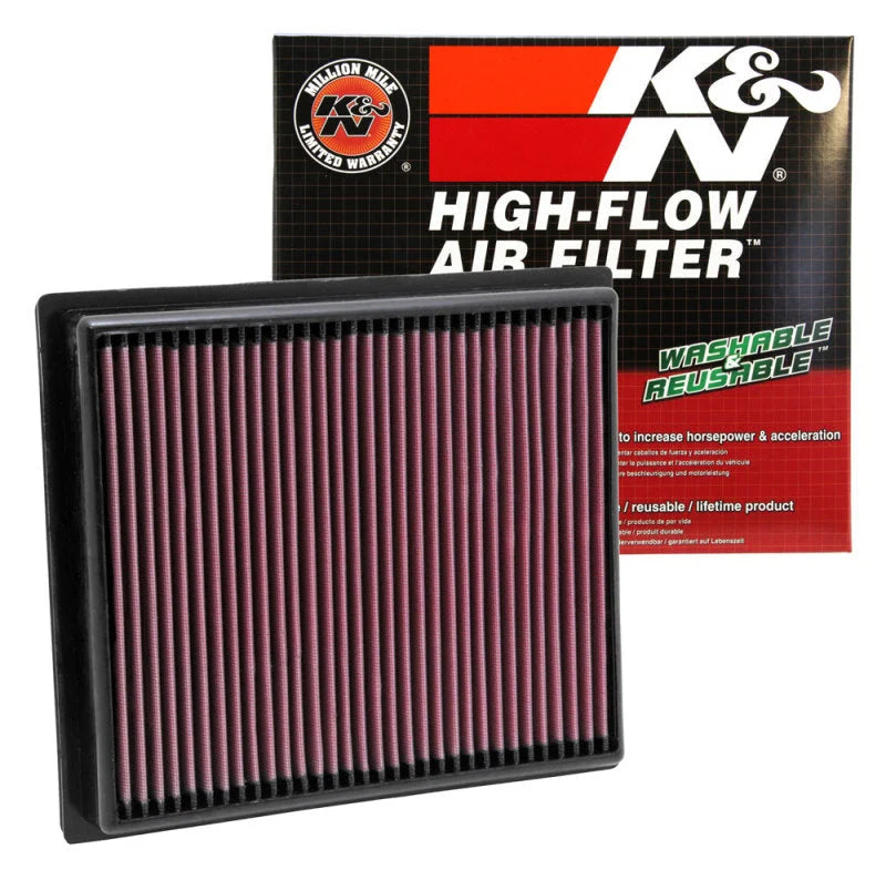 K&N 11 Polaris Ranger RZR XP Replacement Air Filter - Side View