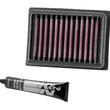 Load image into Gallery viewer, K&amp;N 12-13 BMW C600 Sport 647/C650GT 647 Replacement Air Filter - Main Product View