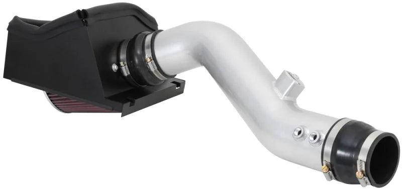 K&N 12-13 Ford F150 3.7L V6 Black High-Flow Performance Intake - Installation View