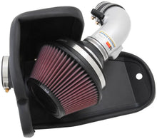 Load image into Gallery viewer, K&amp;N 12-13 Honda Civic 1.8L L4 Silver Typhoon Intake - Installation View