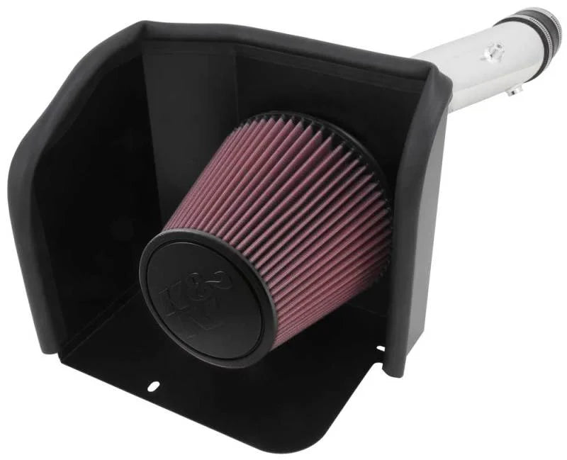 K&N 12-13 Toyota Tacoma 4.0L V6 High Flow Performance Intake - Installation View