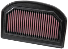 Load image into Gallery viewer, K&amp;N 12-13 Triumph Tiger Explorer Replacement Air Filter - Side View