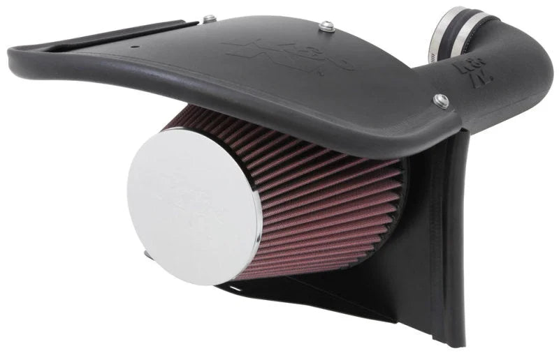 K&N 12-14 Jeep Wrangler V6 3.6L Performance Intake Kit - Back View