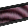 Load image into Gallery viewer, K&amp;N 12-14 Mitsubishi Space Star L3-1.0L Replacement Air Filter - Side View