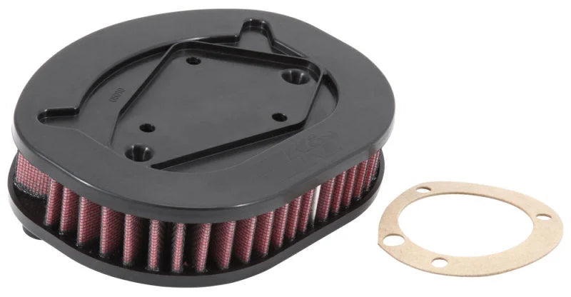 K&N 12-16 Harley Davidson XL 883/1200 Drop In Air Filter - Side View