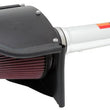 Load image into Gallery viewer, K&amp;N 12-18 Jeep Wrangler V6-3.6L High Flow Performance Intake Kit (12-15 CARB Approved) - Side View