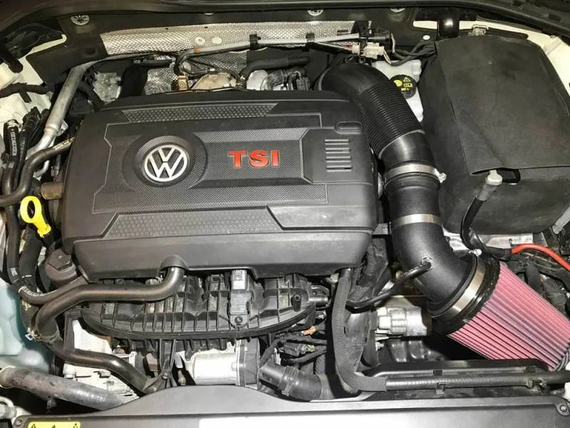 K&N 12-19 Volkswagen Golf VII L4-2.0L F/I Performance Air Intake System - Side View