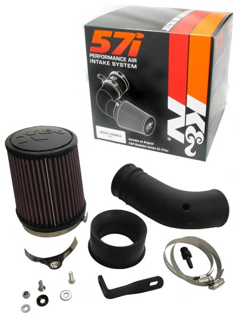 K&N 12-19 Volkswagen Golf VII L4-2.0L F/I Performance Air Intake System - Installation View