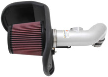 Load image into Gallery viewer, K&amp;N 12 Chevy Sonic 1.4L Silver Typhoon Performance Intake - Back View