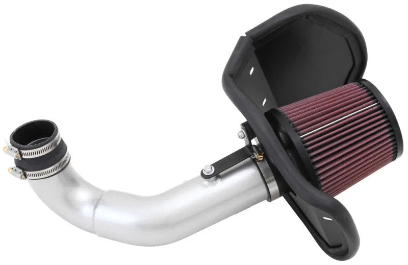 K&N 12 Chevy Sonic 1.4L Silver Typhoon Performance Intake - Additional View 8