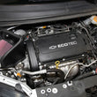Load image into Gallery viewer, K&amp;N 12 Chevy Sonic 1.8L Silver Typhoon Cold Air Intake - Back View