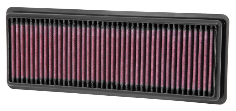 K&N 12 Fiat 500 Abarth 1.4L Replacement Air Filter - Side View