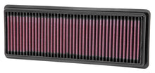 Load image into Gallery viewer, K&amp;N 12 Fiat 500 Abarth 1.4L Replacement Air Filter - Side View
