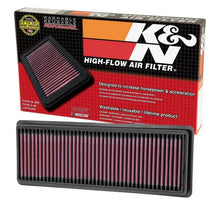 Load image into Gallery viewer, K&amp;N 12 Fiat 500 Abarth 1.4L Replacement Air Filter - Additional View 12