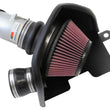 Load image into Gallery viewer, K&amp;N 12 Honda Civic Si 2.4L L4 Silver Typhoon Intake - Main Product View