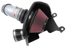 Load image into Gallery viewer, K&amp;N 12 Honda Civic Si 2.4L L4 Silver Typhoon Intake - Main Product View