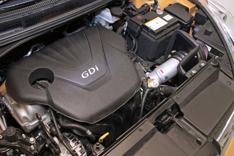 K&N 12 Hyundai Veloster 1.6L Typhoon Performance Intake Kit - Side View