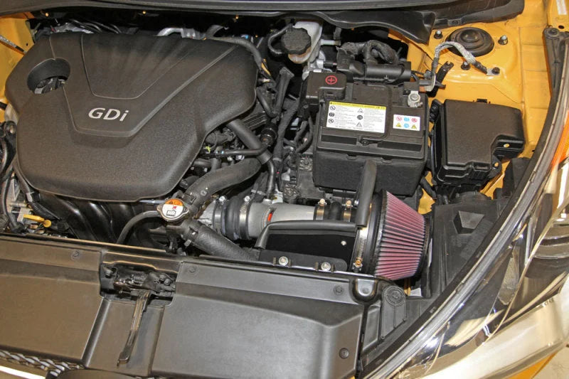 K&N 12 Hyundai Veloster 1.6L Typhoon Performance Intake Kit - Back View