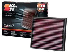 Load image into Gallery viewer, K&amp;N 12 Isuzu D-Max 2.5L L4 DSL Replacement Air Filter - Back View