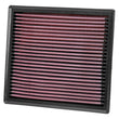 Load image into Gallery viewer, K&amp;N 12 Isuzu D-Max 2.5L L4 DSL Replacement Air Filter - Installation View