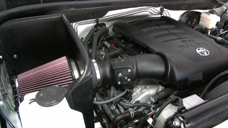 K&N 12 Toyota Tundra 5.7L V8 AirCharger Performance Intake - Side View
