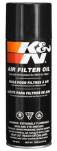 Load image into Gallery viewer, K&amp;N 12.25 oz. Aerosol Air Filter Oil - Side View