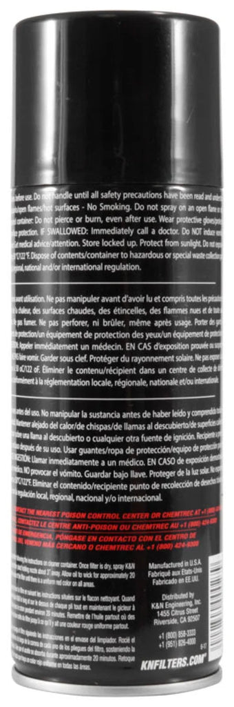 K&N 12.25 oz. Aerosol Air Filter Oil - Additional View 5