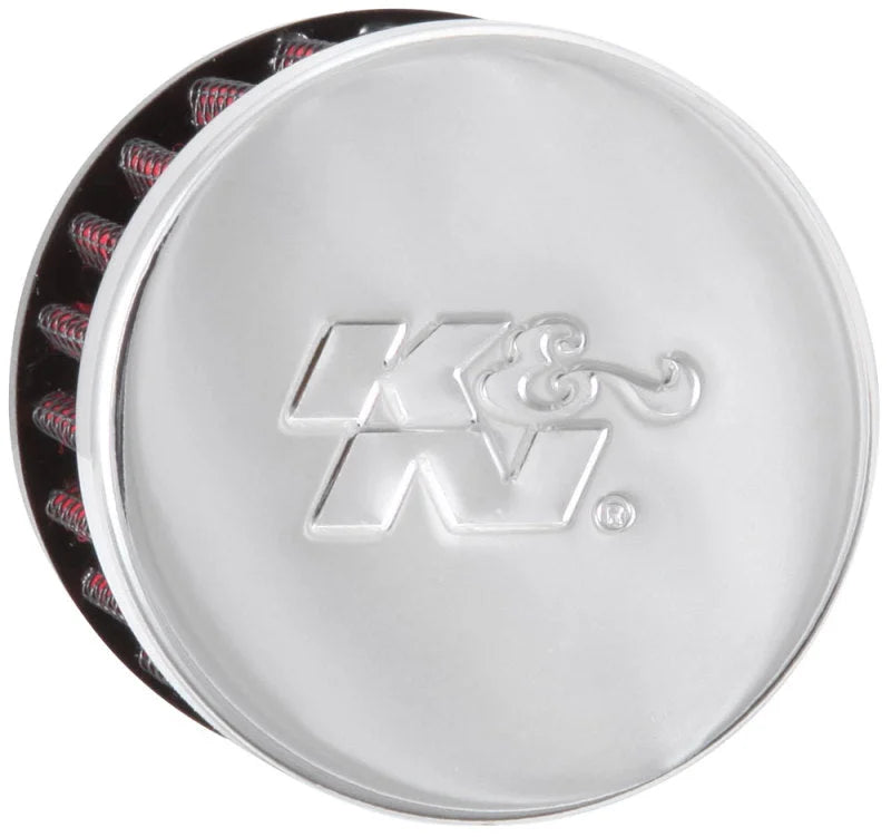 K&N 1.25in Flange ID x 3in OD x 2.5in H Rubber Base Crankcase Vent Filter - Additional View 5